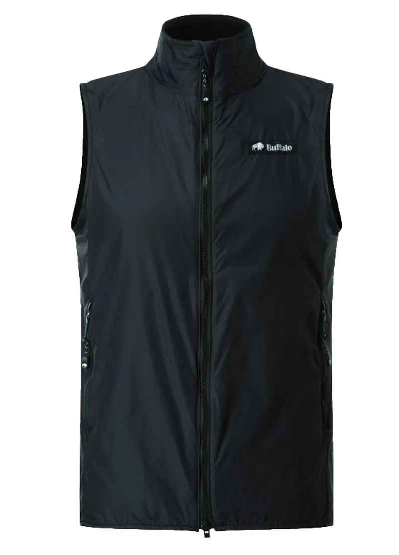 Buffalo Teclite Gilet Mens in Black