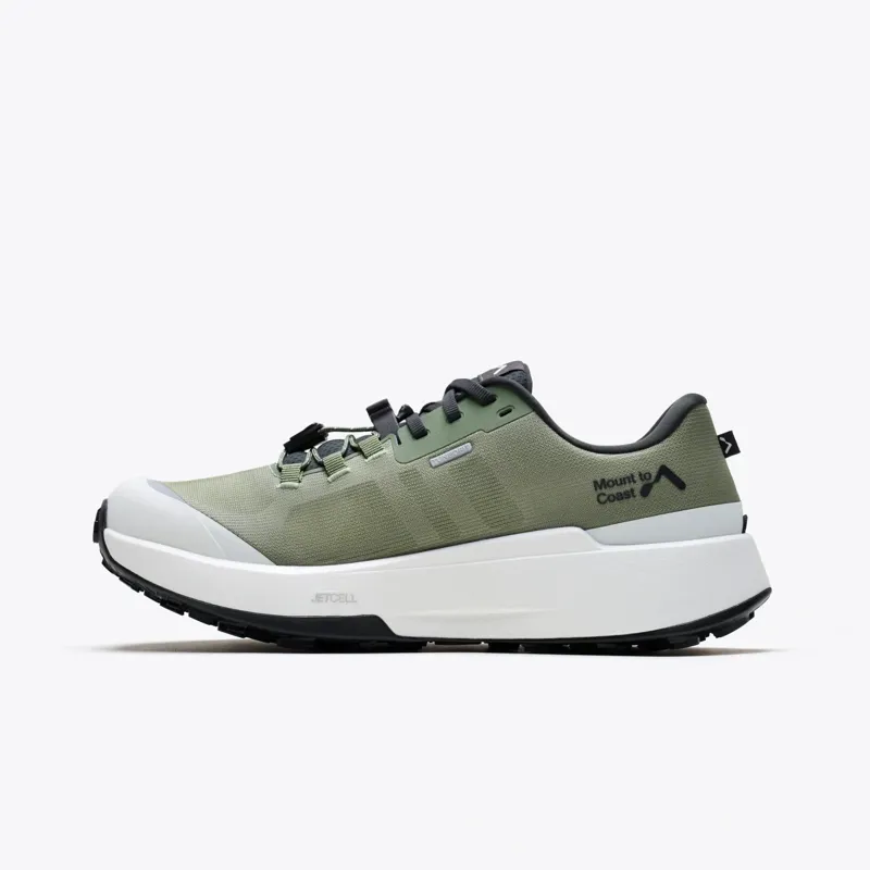 Mount To Coast M1 Trail Running Shoe Womens in Moss-4