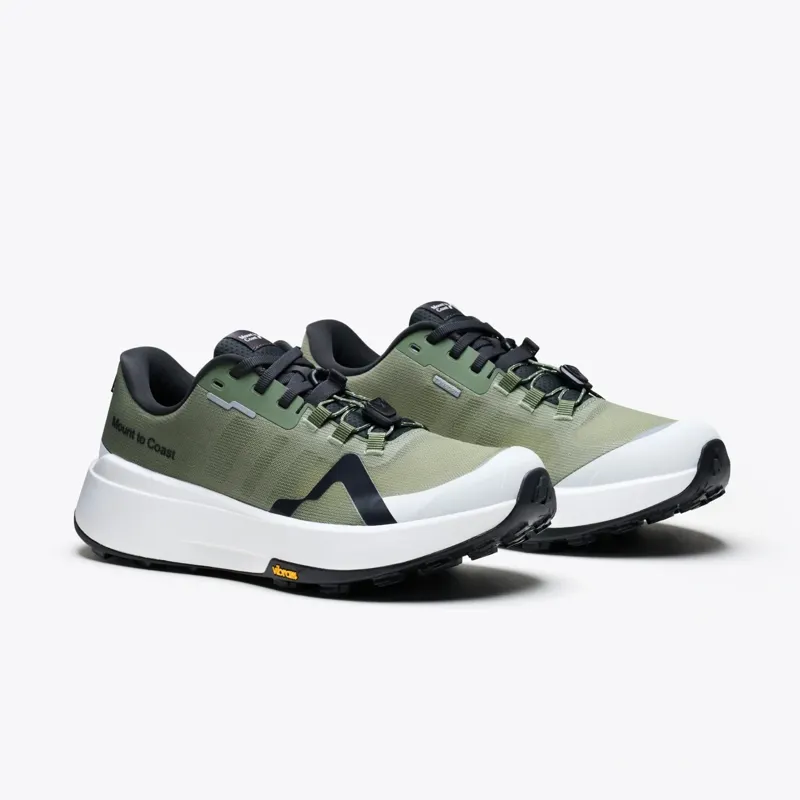 Mount To Coast M1 Mens Trail Running Shoes in Moss-5