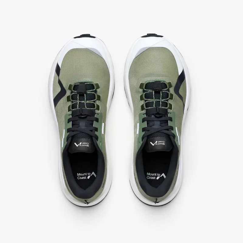 Mount To Coast M1 Mens Trail Running Shoes in Moss-7