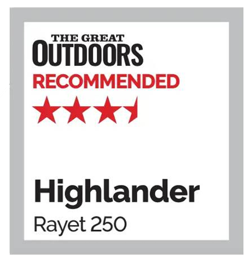 Highlander Rayet 250 Sleeping Bag in Deep Blue-8