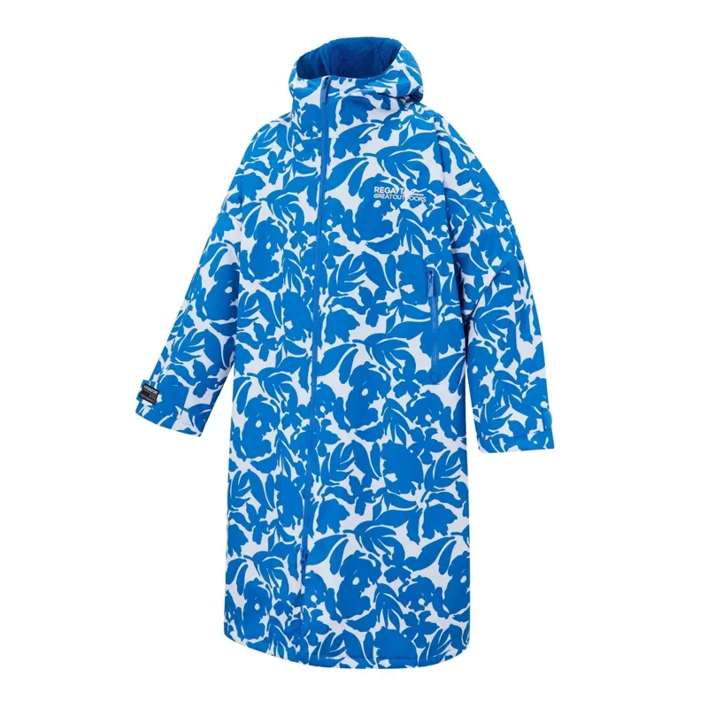 Regatta Waterproof Changing Robe Unisex in Fleur Bloom-2