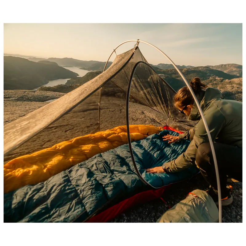 Robens Serac 300 -4C Long Left Zipper Down Sleeping Bag-7