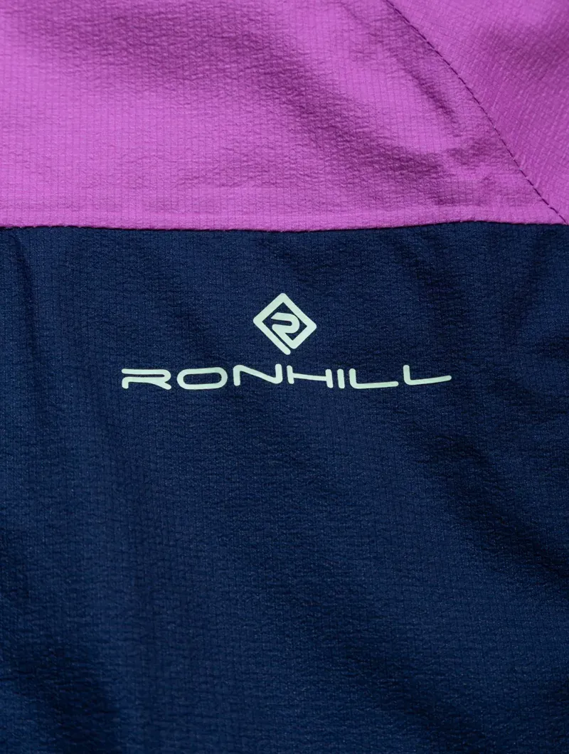 Ronhill Tech Fortify Women's Waterproof Jacket in Dark Navy/Fuschia-9