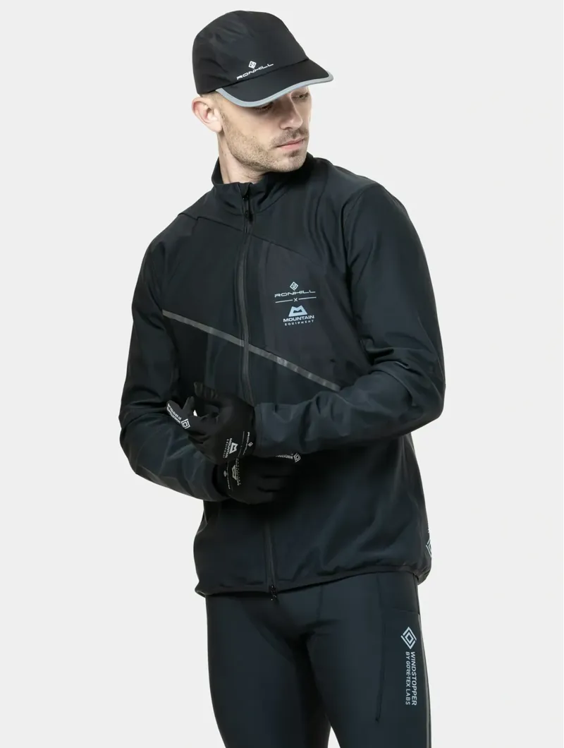 Ronhill Tech GORE-TEX Windstopper Jacket Mens in Black-3