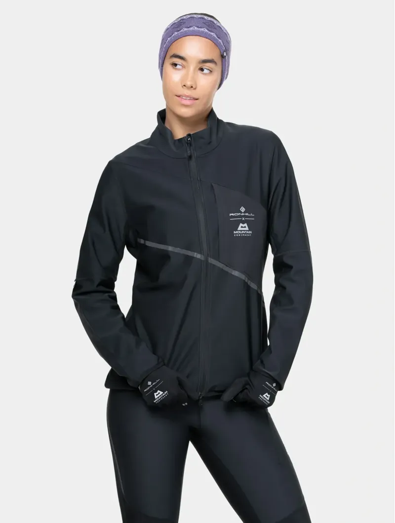 Ronhill Tech GORE-TEX Windstopper Jacket Womens in Black-10