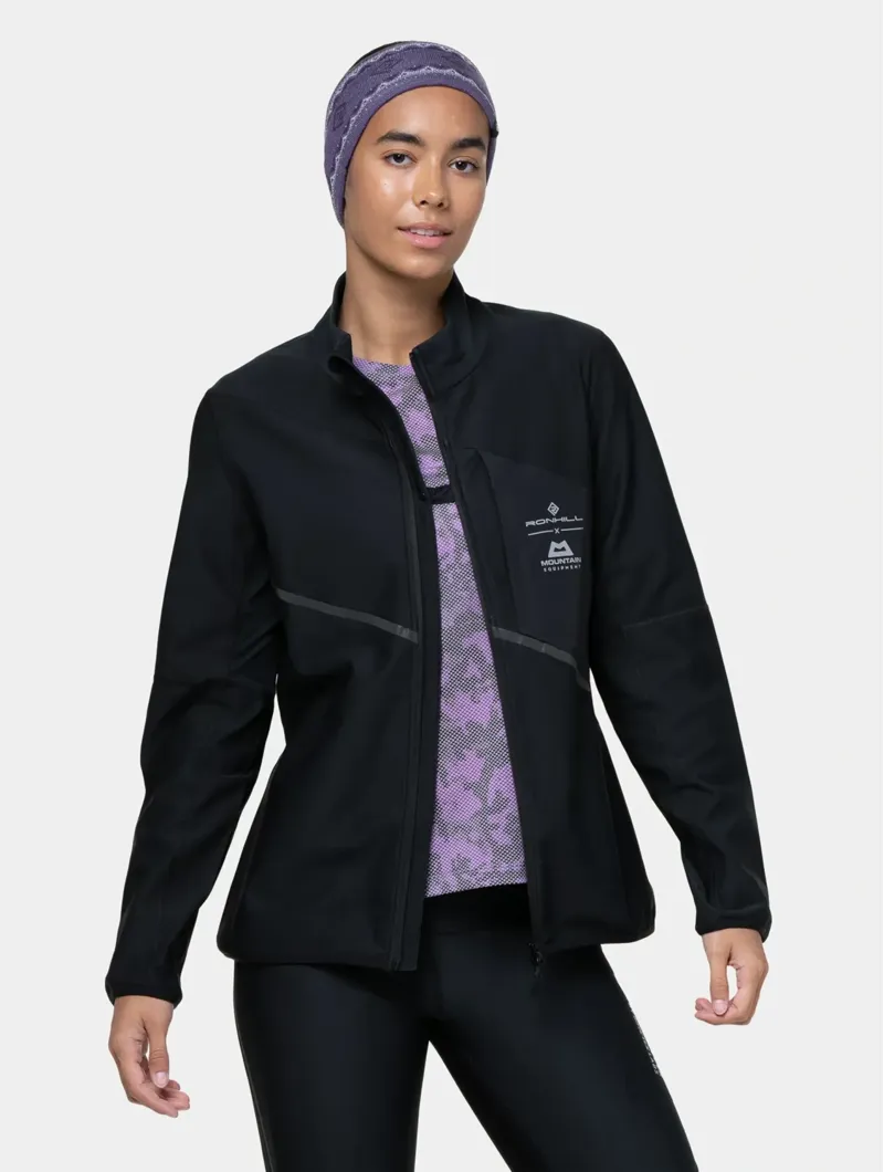 Ronhill Tech GORE-TEX Windstopper Jacket Womens in Black-11