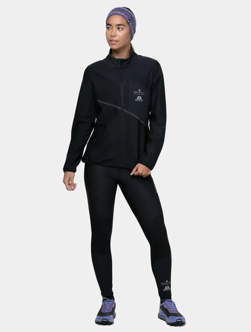 Ronhill Tech GORE-TEX Windstopper Jacket Womens in Black-9