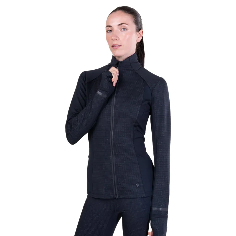 Ronhill Tech Reflect Lux Jacket Womens in Black/Reflect-8