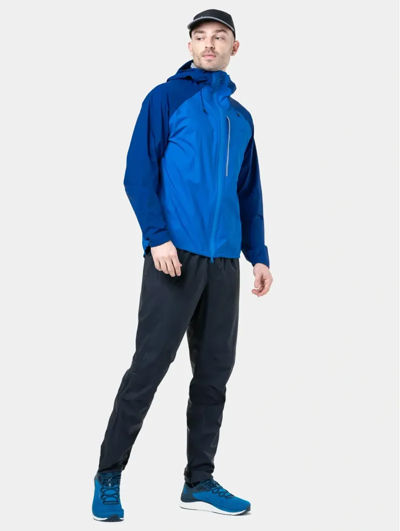 Ronhill Tech Storm Jacket Mens in Ocean/Electric Blue-2