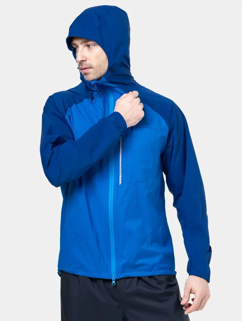 Ronhill Tech Storm Jacket Mens in Ocean/Electric Blue-6