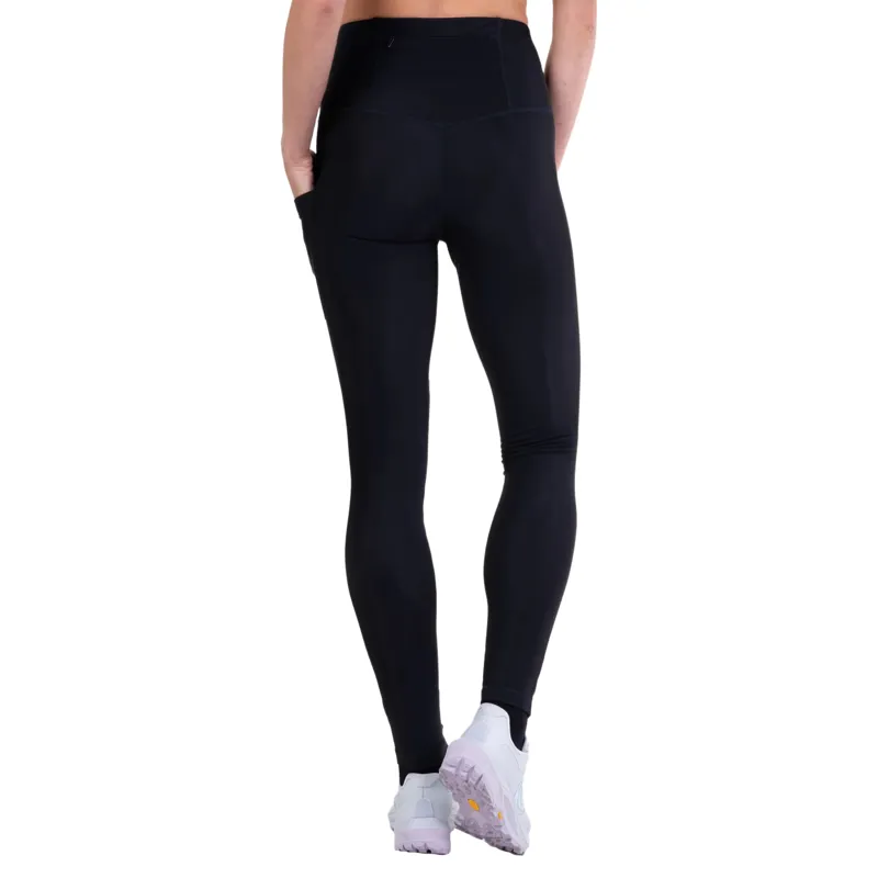Ronhill Tech Wind Block Tights Womens in All Black-3