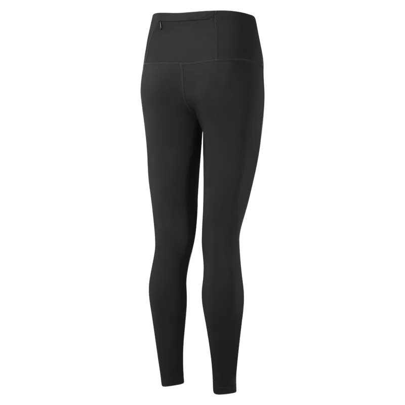 Ronhill Tech Wind Block Tights Womens in All Black-1