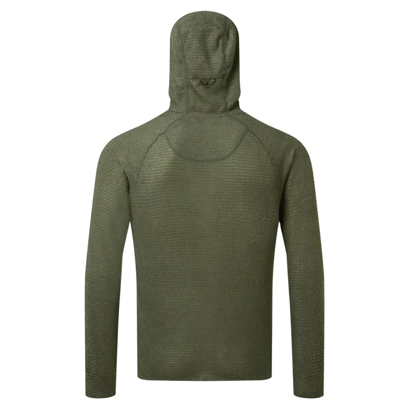 Ronhill Tech Winter Primaloft Hoodie Mens in Kelp/Zest-1
