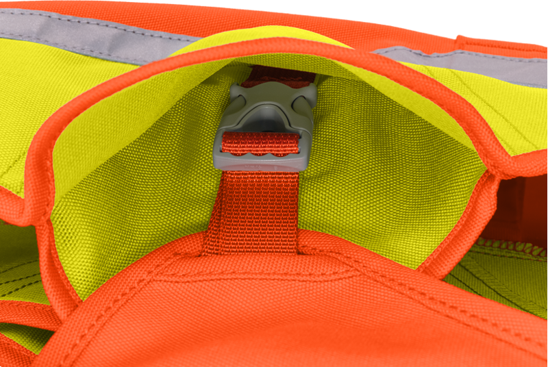 Ruffwear Lumenglow Hi-Vis Dog Vest in Blaze Orange-7