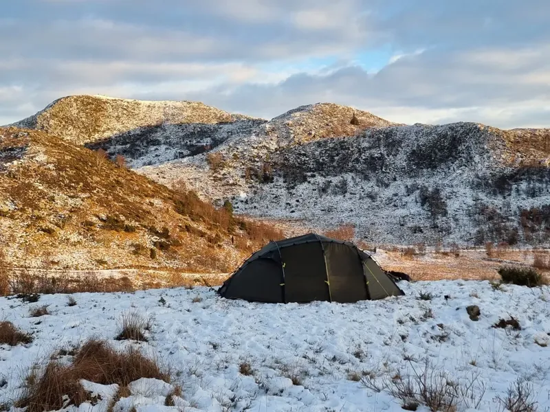 Nortent Vern 2 Silnylon 4S Tent with Footprint in Army Green-5