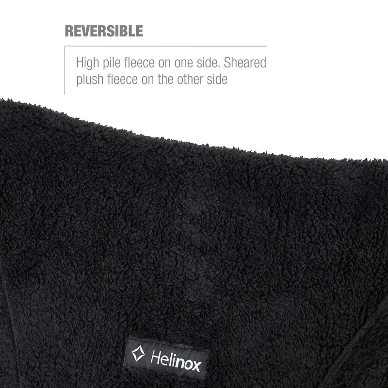 Helinox Fleece Bloncho in Black-4