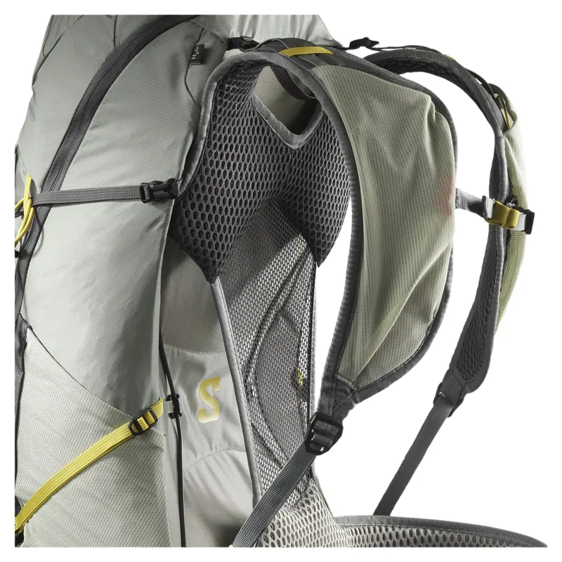 Salomon Aerotrek 30 Hiking Backpack Mens in Sedona Sage/Seagrass/Iron-2