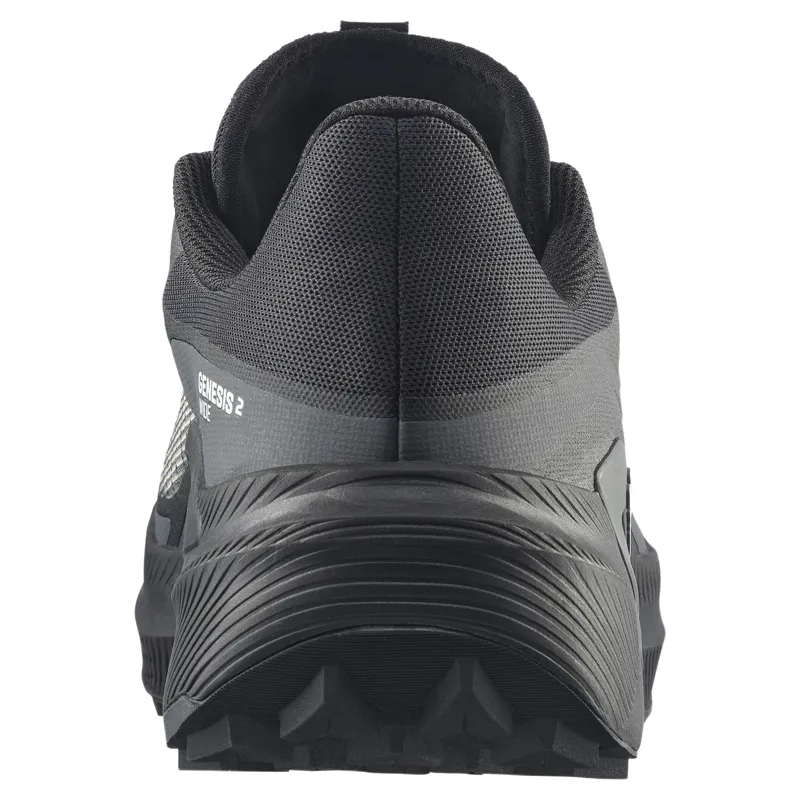 Salomon Genesis 2 Wide Mens in Black/Black/White-5