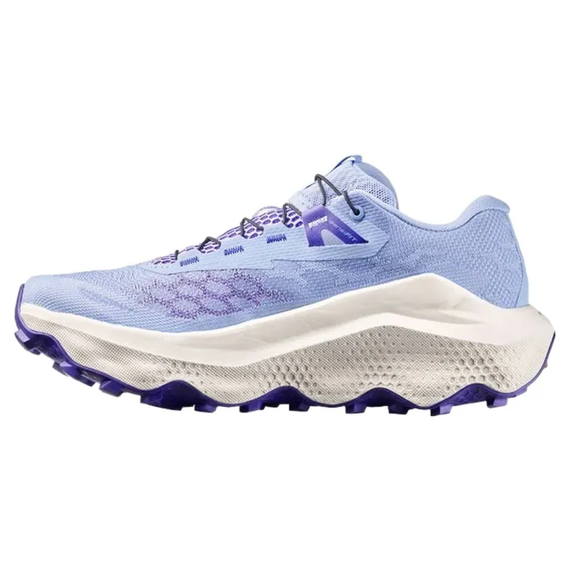 Salomon Ultra Glide 4 Trail Shoes Womens in Brunnera Blue/Vanilla Ice-2
