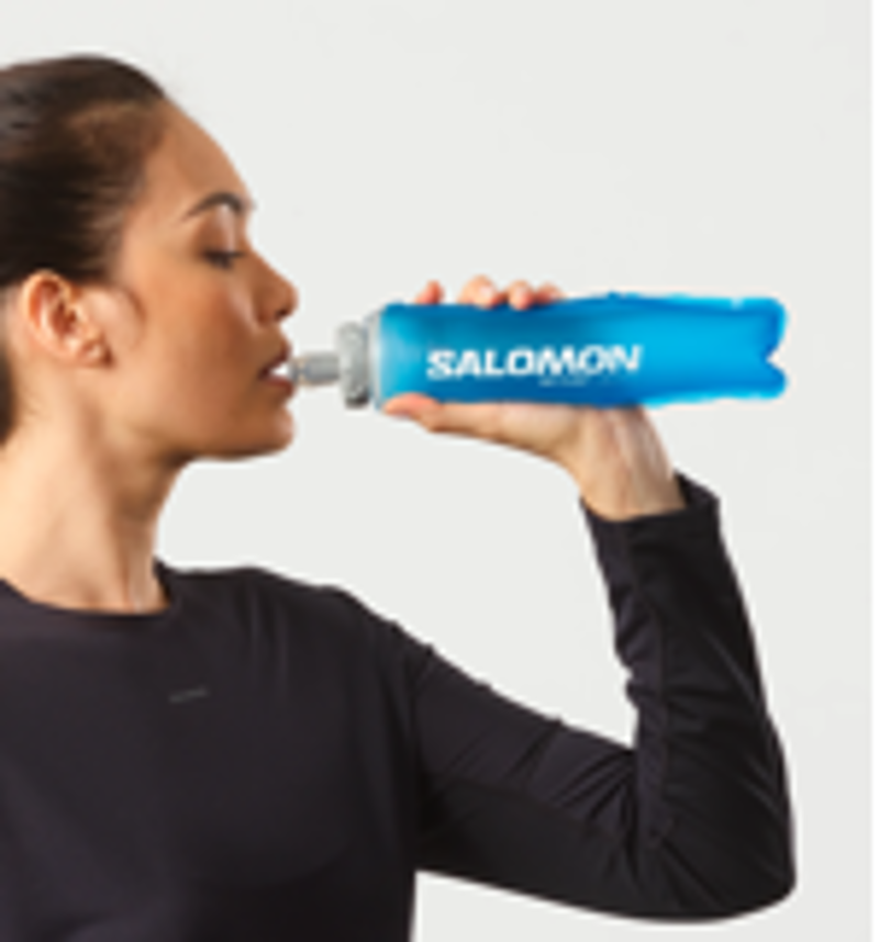 Salomon Soft Flask 500ml/17oz ULT in Clear Blue-1