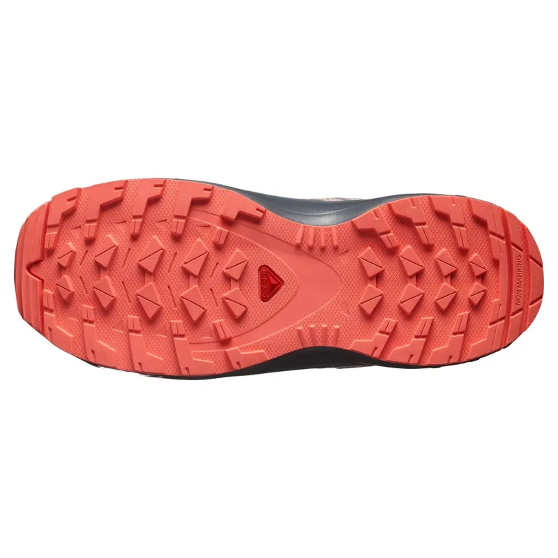 Salomon XA Pro V8 Waterproof Kids in Plum Kitten/Turbulence/Fusion Cor-1