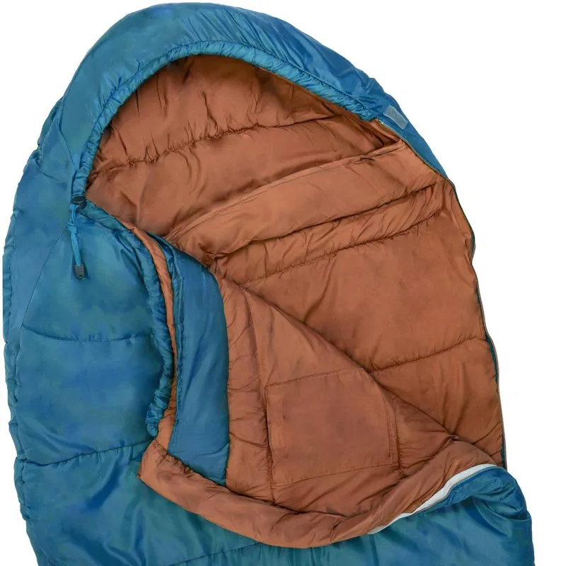 Highlander Rayet 250 Sleeping Bag in Deep Blue-5
