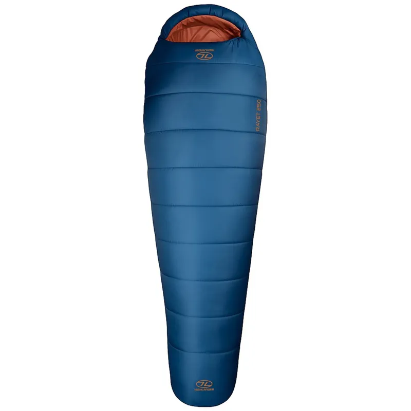 Highlander Rayet 250 Sleeping Bag in Deep Blue