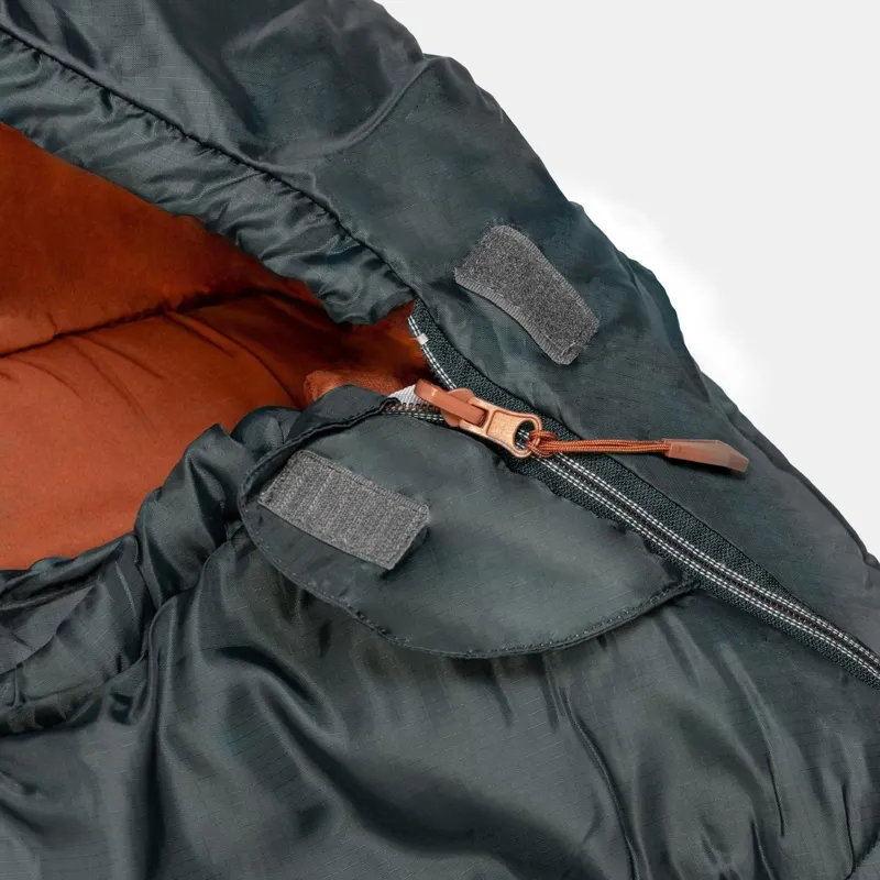 Highlander Rayet 450 Sleeping Bag in Dark Grey-2
