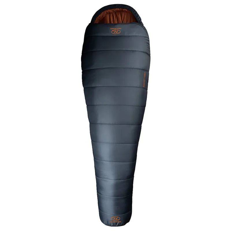 Highlander Rayet 450 Sleeping Bag in Dark Grey