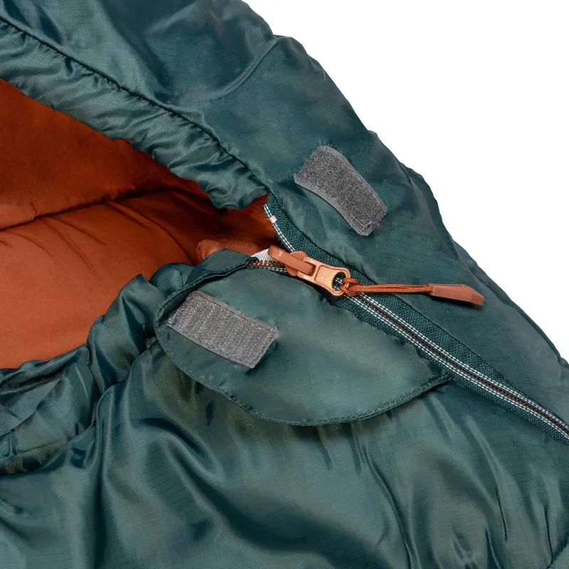 Highlander Rayet 350 Sleeping Bag in Pine Green-1