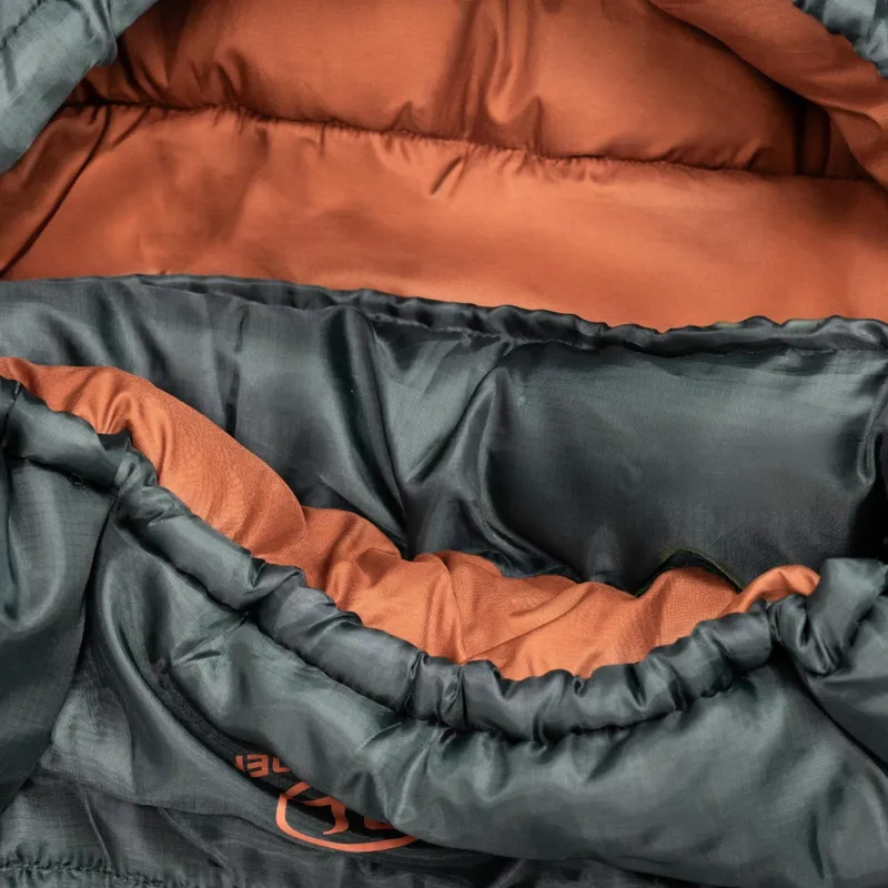 Highlander Rayet 450 Sleeping Bag in Dark Grey-1