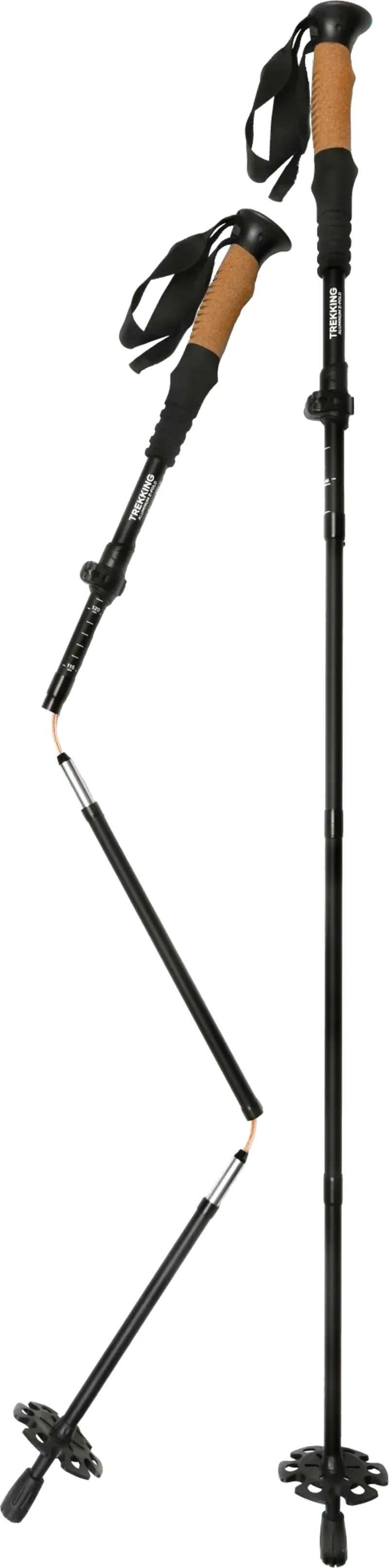Silva Trekking Aluminium Z-Fold Pole in Black-1
