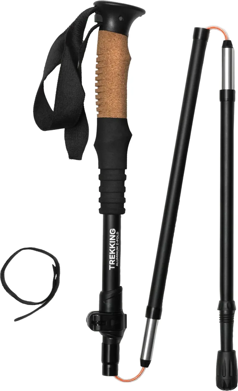 Silva Trekking Aluminium Z-Fold Pole in Black-2