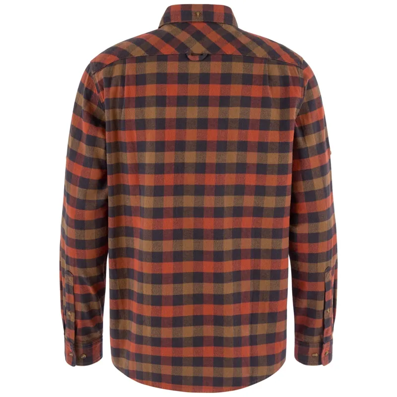 Fjallraven Skog Relaxed Shirt Mens in Autumn Leaf/Wood Brown-1
