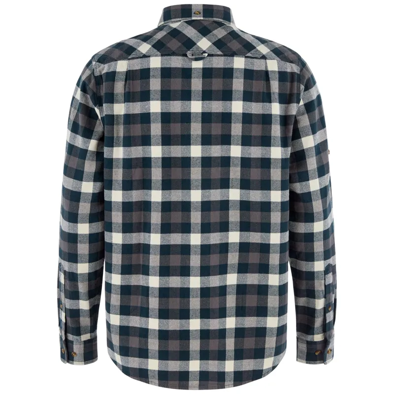 Fjallraven Skog Relaxed Shirt Mens in Laurel Green/Dark Navy