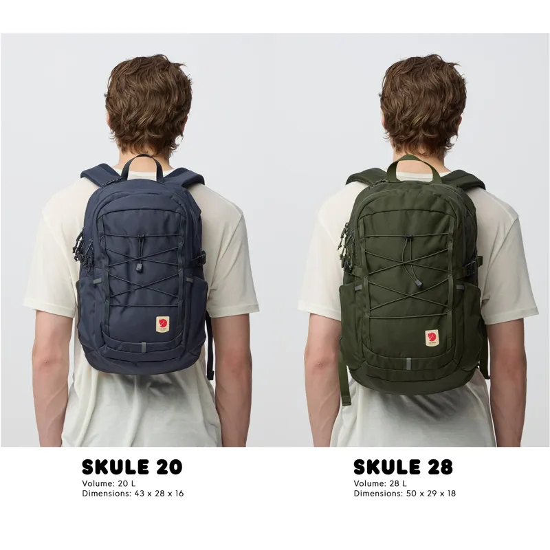 Fjallraven Skule 20 Backpack 20L in Deep Forest-11