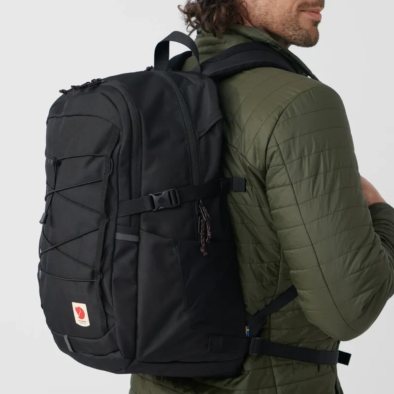 Fjallraven Skule 28 Backpack in Black-3