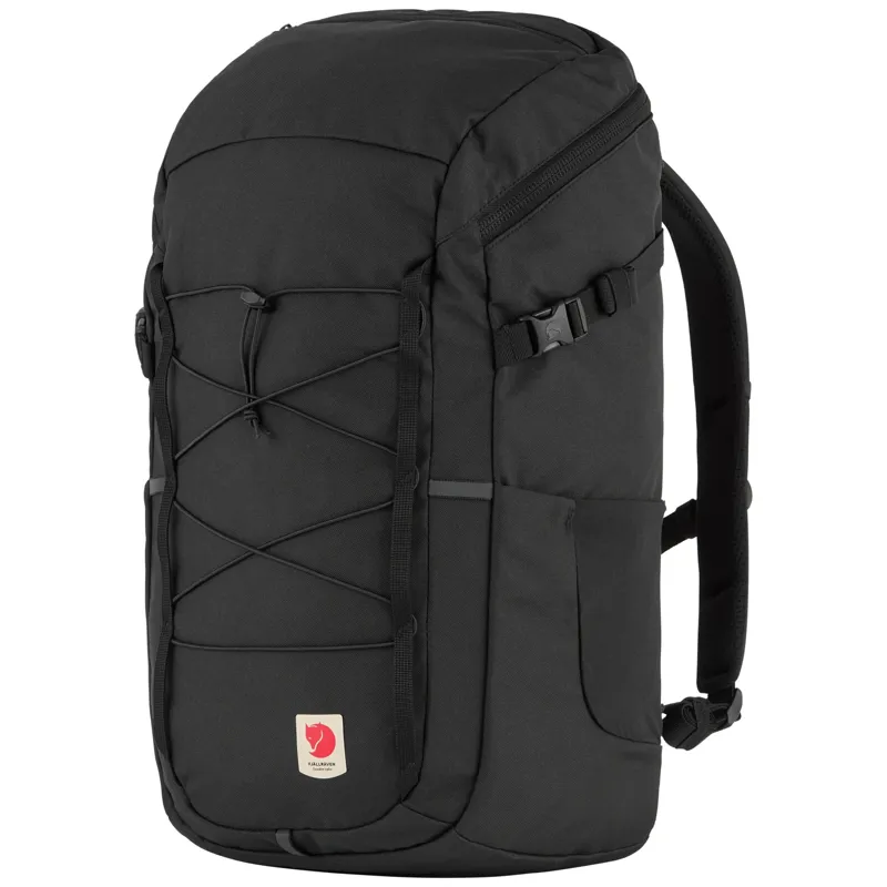 Fjallraven Skule Top Zip 30 Unisex Backpack in Black