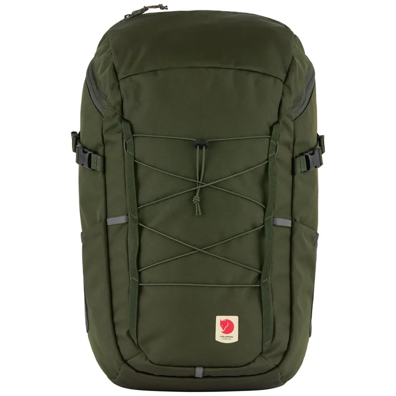 Fjallraven Skule Top Zip 30 Unisex Backpack in Deep Forest-1
