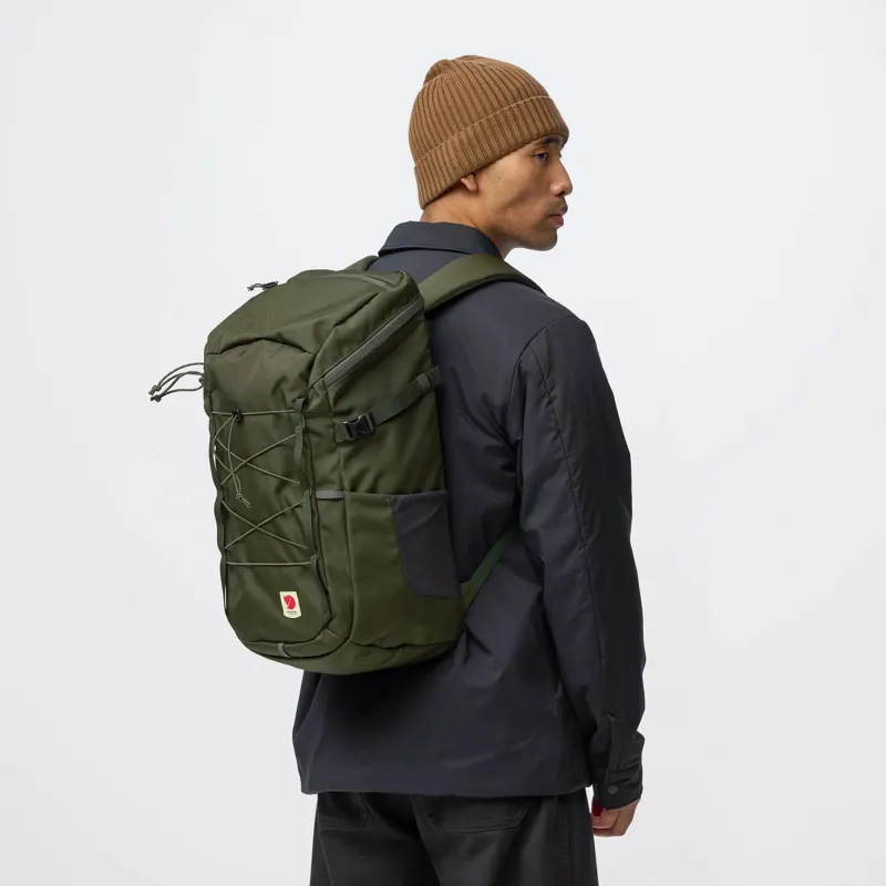 Fjallraven Skule Top Zip 30 Unisex Backpack in Navy-3