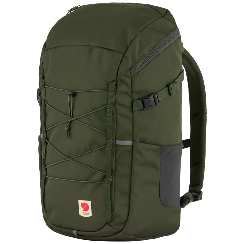 Fjallraven Skule Top Zip 30 Unisex Backpack in Deep Forest