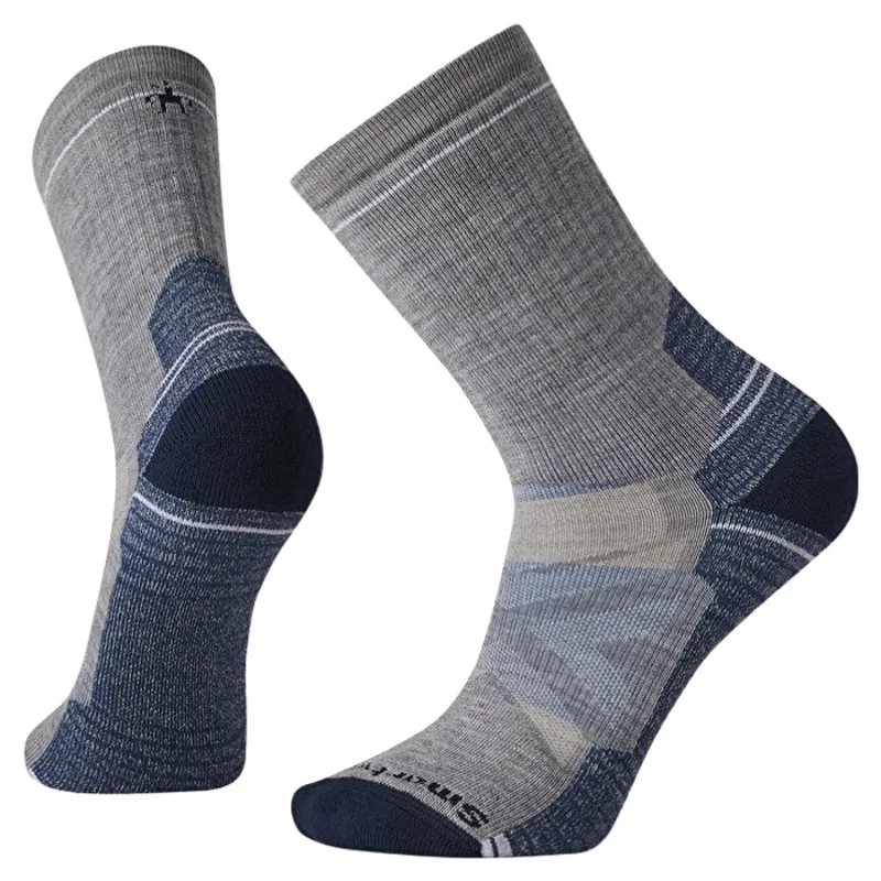 Smartwool Hike Full Cushion Crew Socks Hike Mens in Light Gray