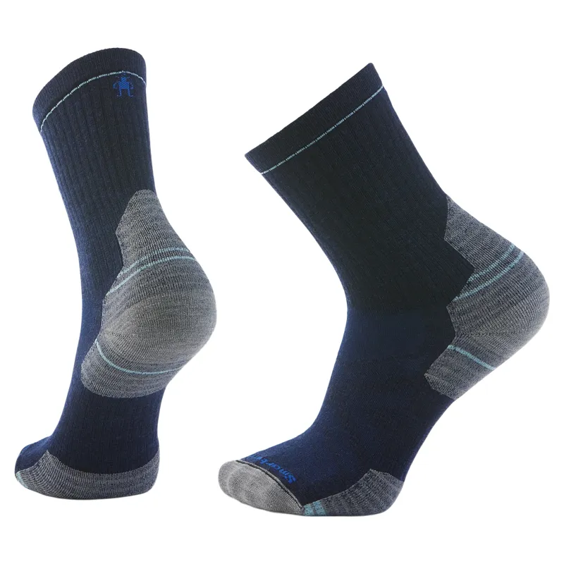 Smartwool Hike Targeted Cushion Mid Crew Socks Mens Deep Navy
