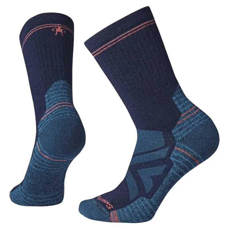 Smartwool Hike Full Cushion Crew Socks Hike Womens in Deep Navy