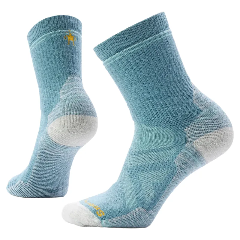 Smartwool Hike Full Cushion Crew Socks Hike Womens in Dusty Teal