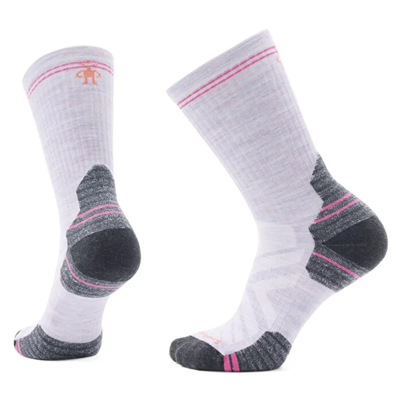 Smartwool Hike Targeted Cushion Crew Socks Womens in Purple Eclipse