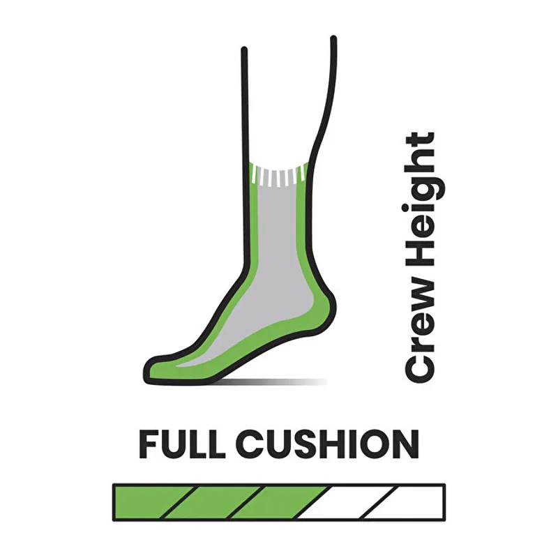 Smartwool Hike Classic Full Cushion 2nd Socks Mens in Purple Iris-1