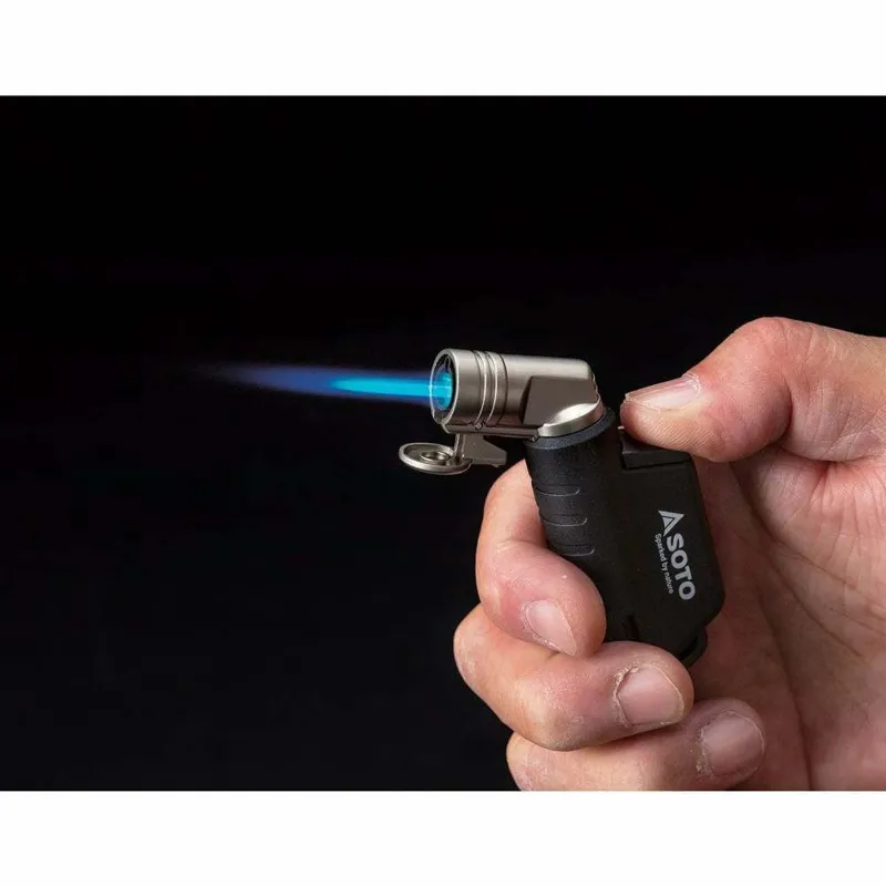 Soto Micro Torch Horizontal in Black-4