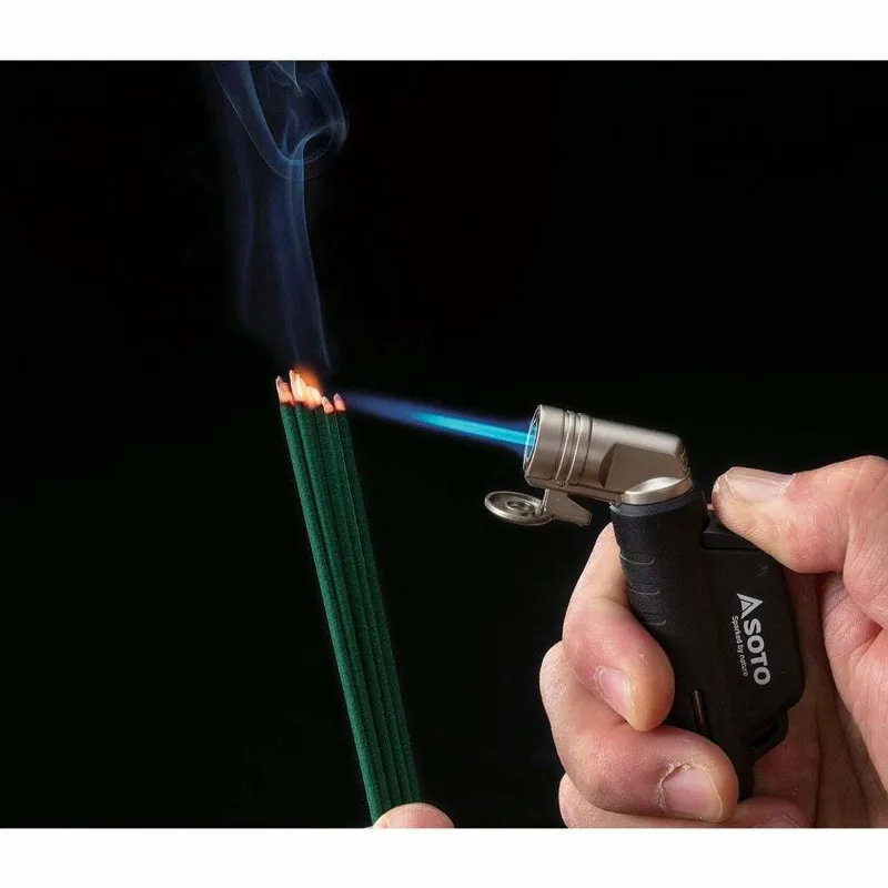 Soto Micro Torch Horizontal in Black-8